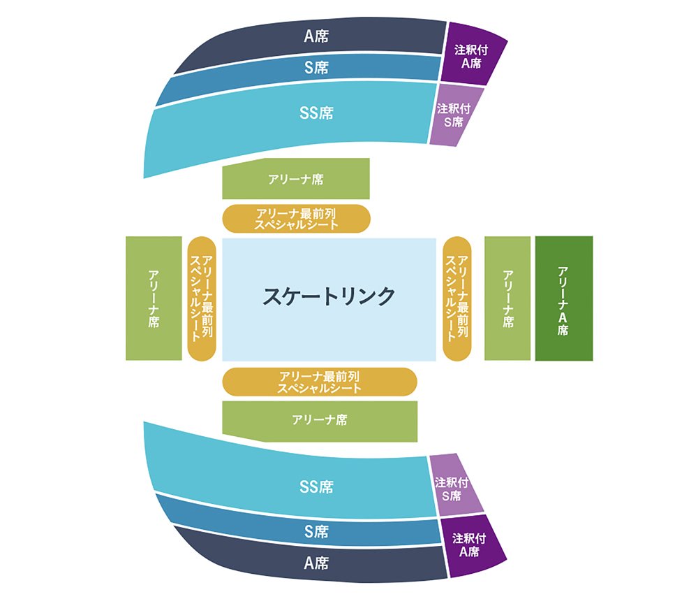 座席図面(大阪会場)